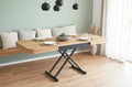 Mesa Centro Elevable y Extensible 120 - 160 - 200 cm con Elevacion Eléctrica Turin Oak - imagen 6