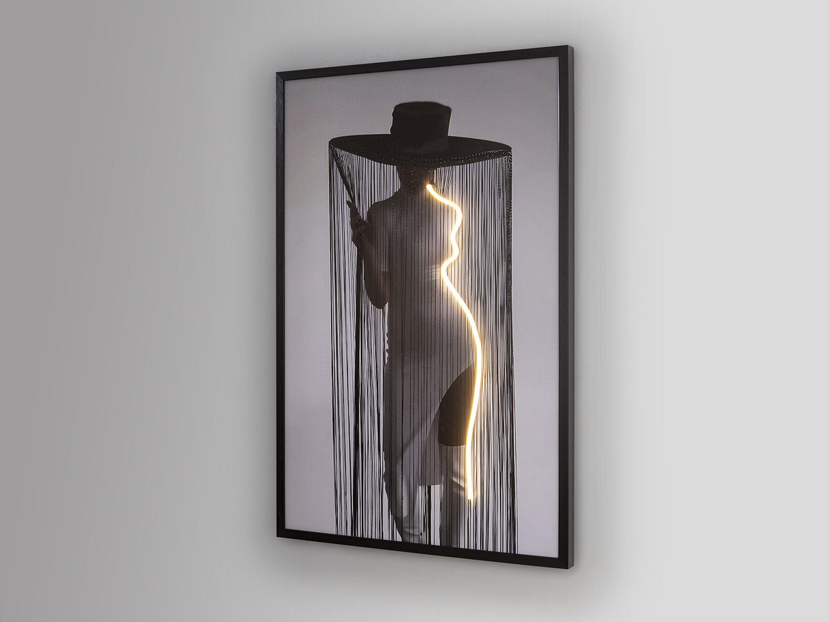 Cuadro con luz LED Diva 80 × 120