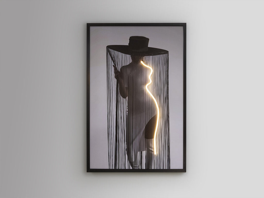Cuadro con luz LED Diva 80 × 120