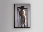 Cuadro con luz LED Diva 80 × 120