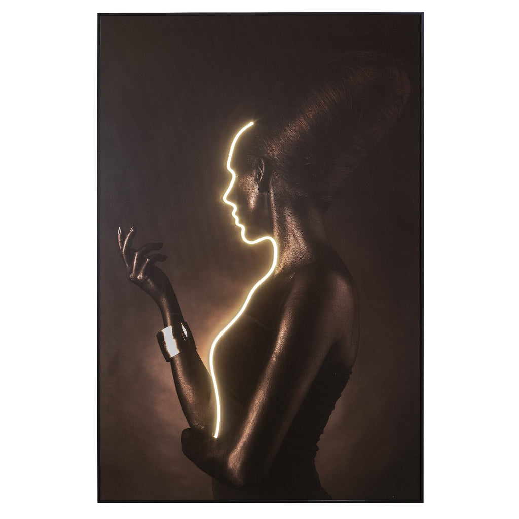Cuadro con luz LED Silueta 120 × 180