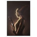 Cuadro con luz LED Silueta 120 × 180