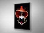 Cuadro con luz LED Tocado 80 × 120
