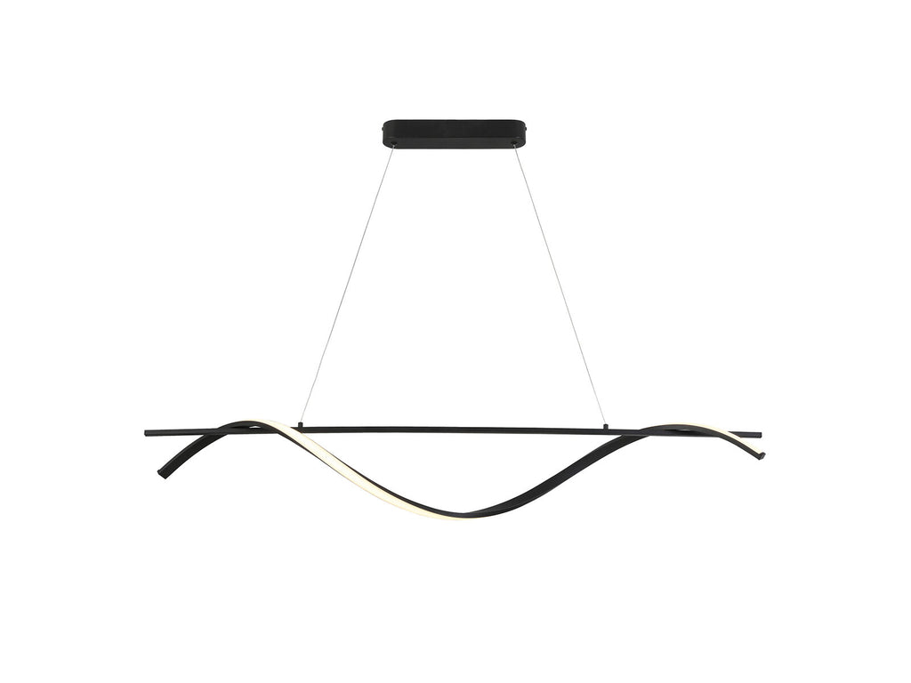 Lámpara de techo Boa LED CCT negro