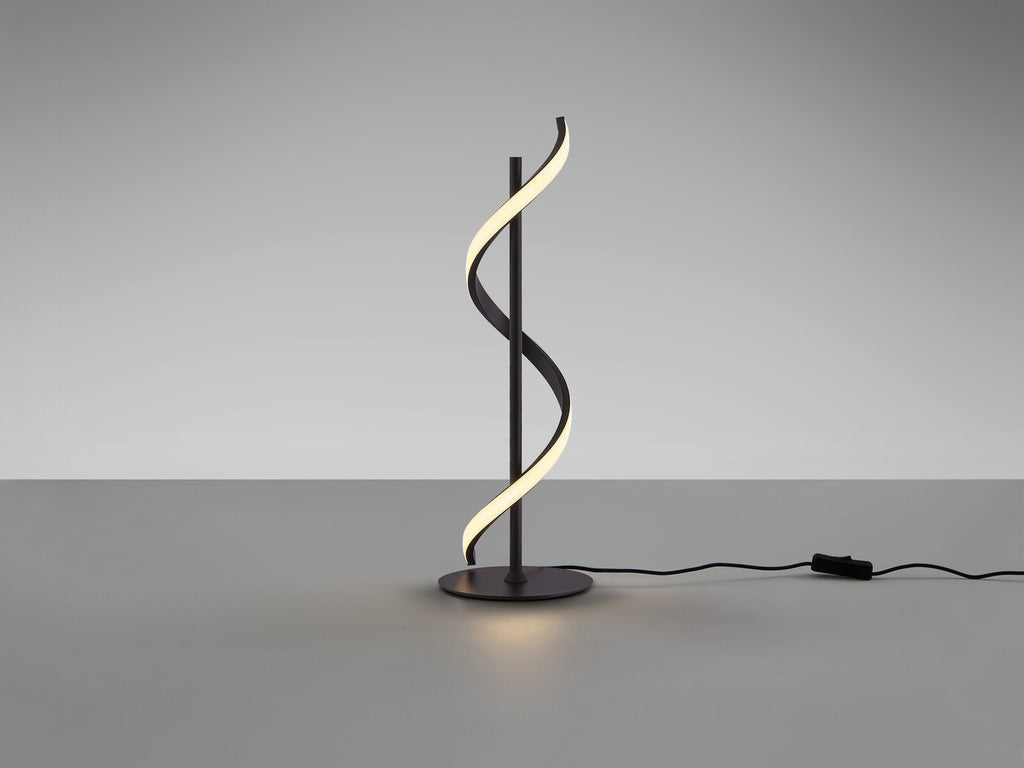 Lámpara de mesa Boa LED negro