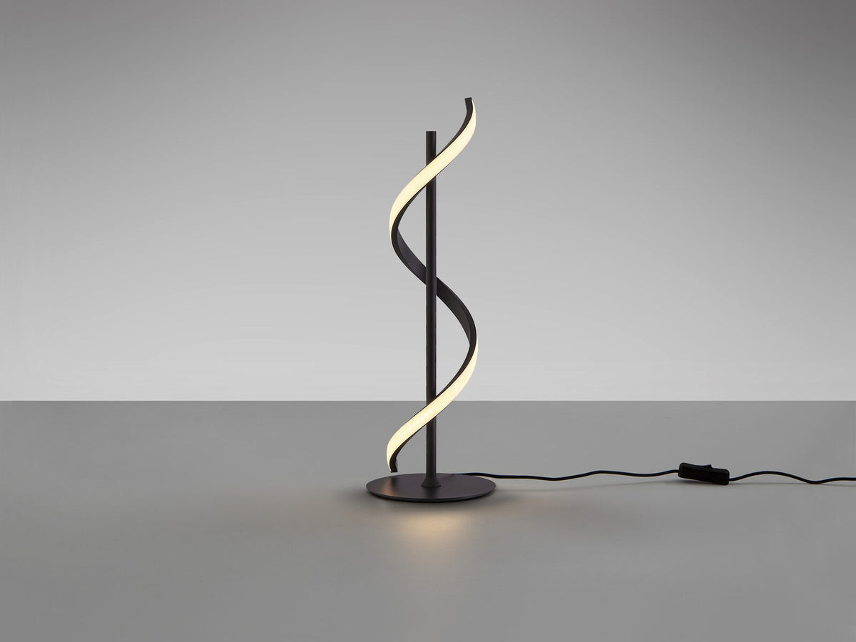 Lámpara de mesa Boa LED negro