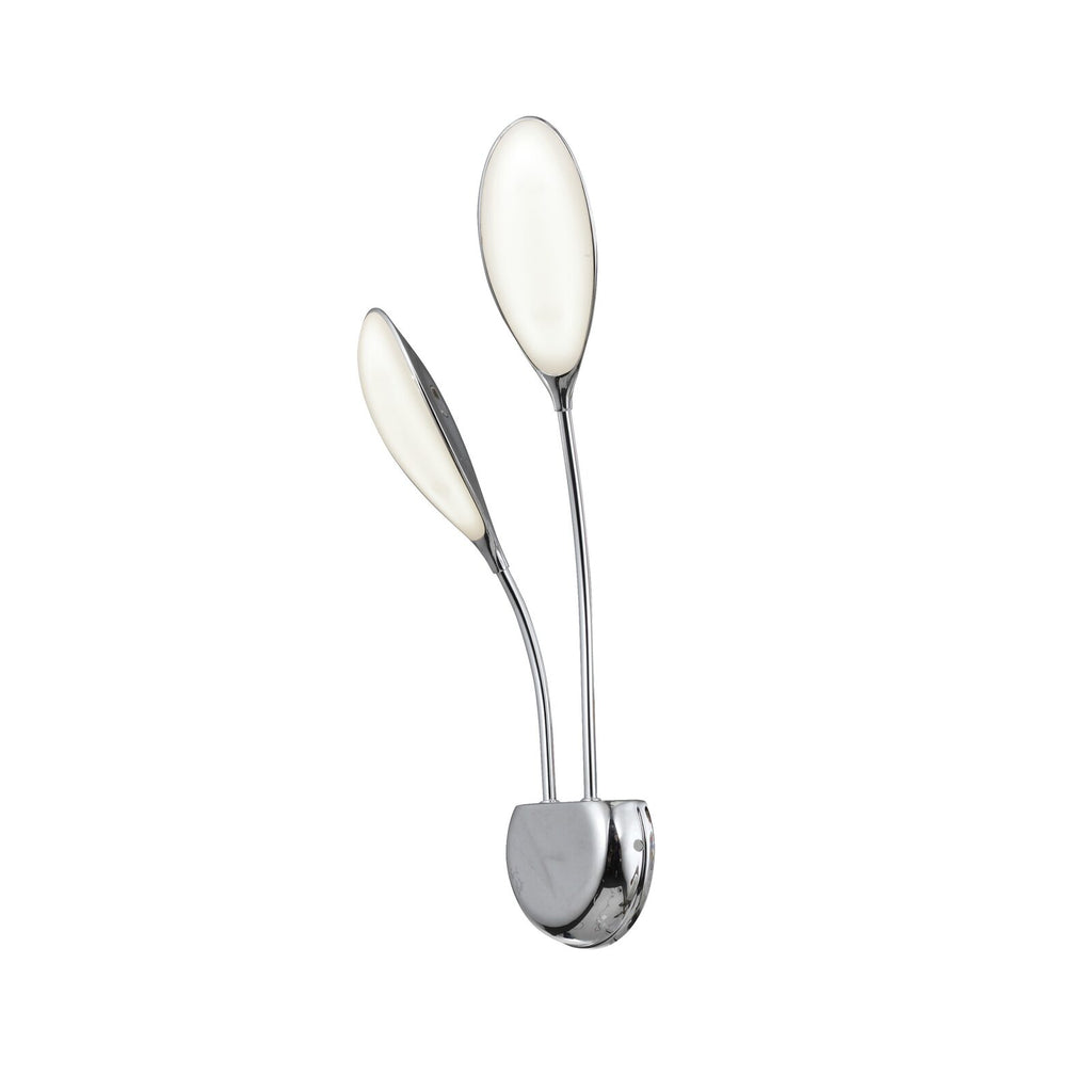 Aplique LED Lucila 2 luces cromo