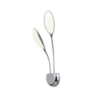 Aplique LED Lucila 2 luces cromo