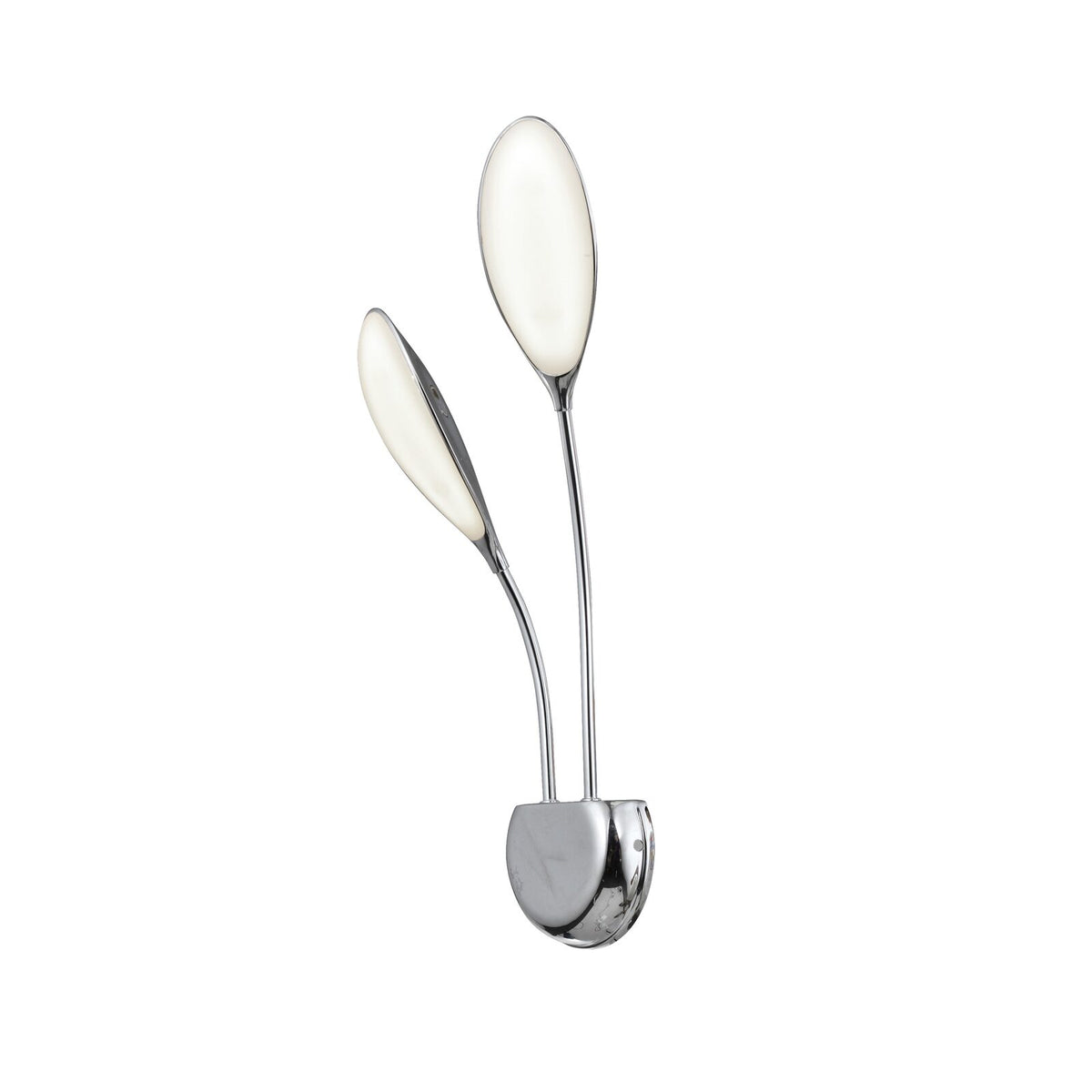 Aplique LED Lucila 2 luces cromo