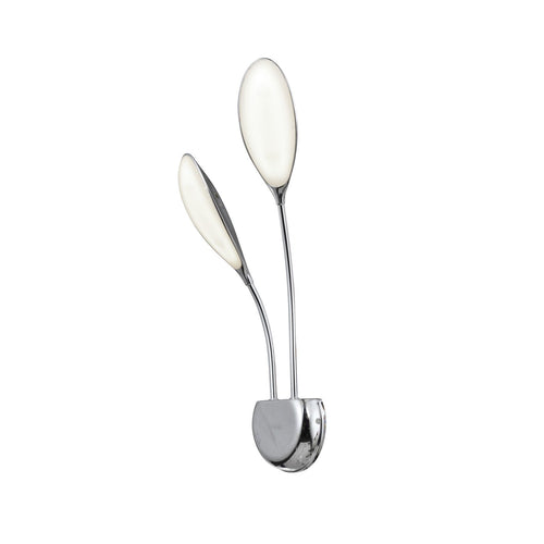 Aplique LED Lucila 2 luces cromo