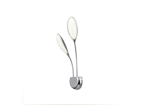 Aplique LED Lucila 2 luces cromo