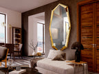 Espejo London 180 × 90 oro