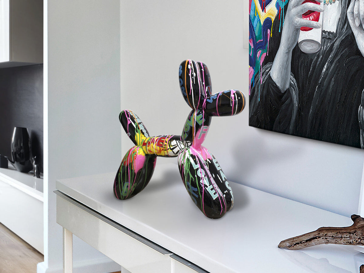 Figura decorativa Balloon Dog grafiti