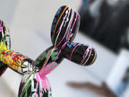Figura decorativa Balloon Dog grafiti
