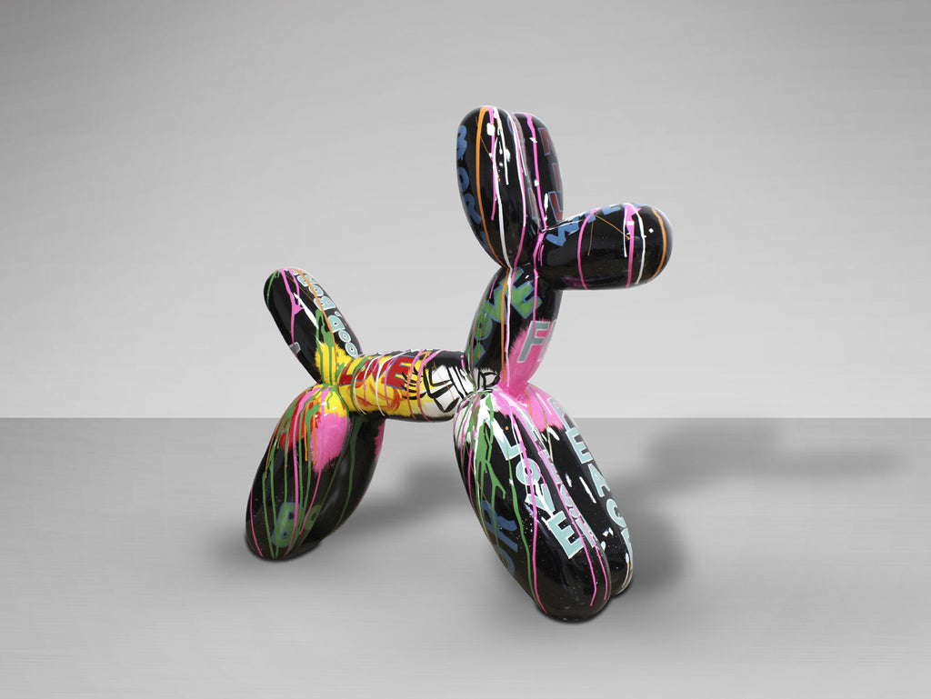 Figura decorativa Balloon Dog grafiti