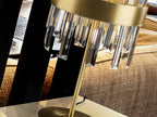 Lámpara de mesa Grace 6 luces oro