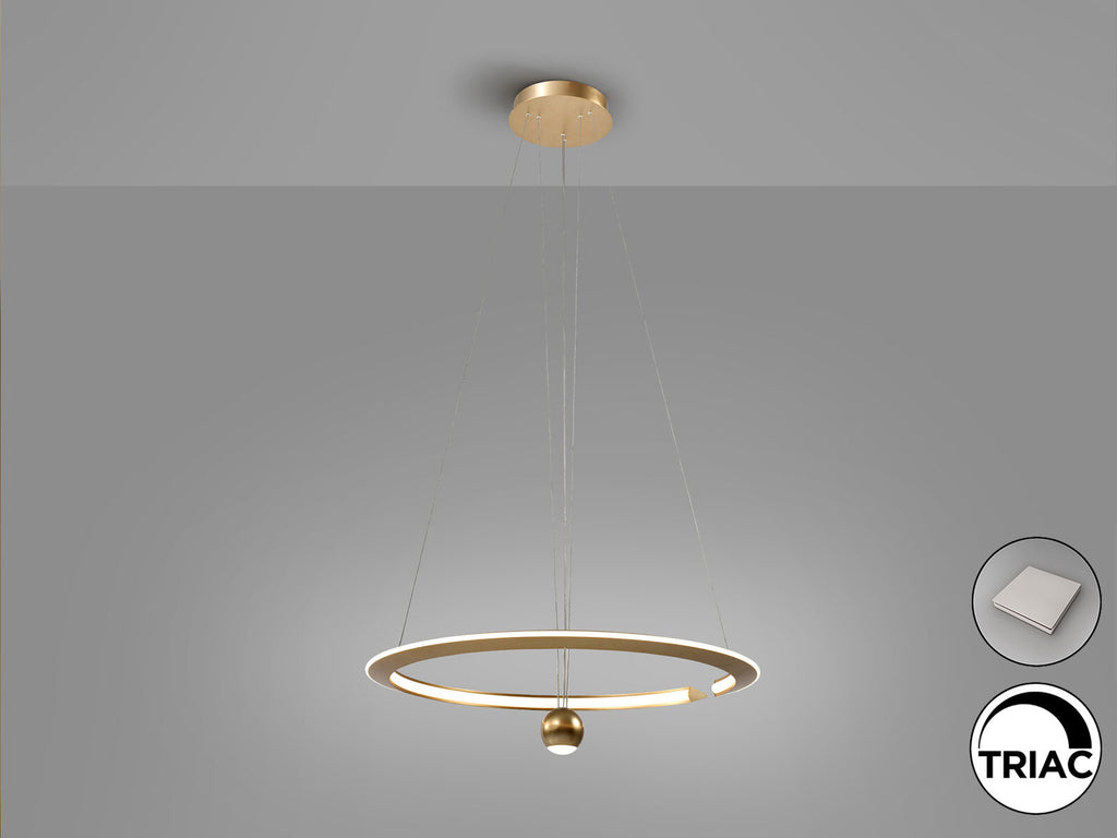 Lámpara de techo Orane LED dorado Ø63