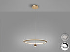 Lámpara de techo Orane LED dorado Ø63