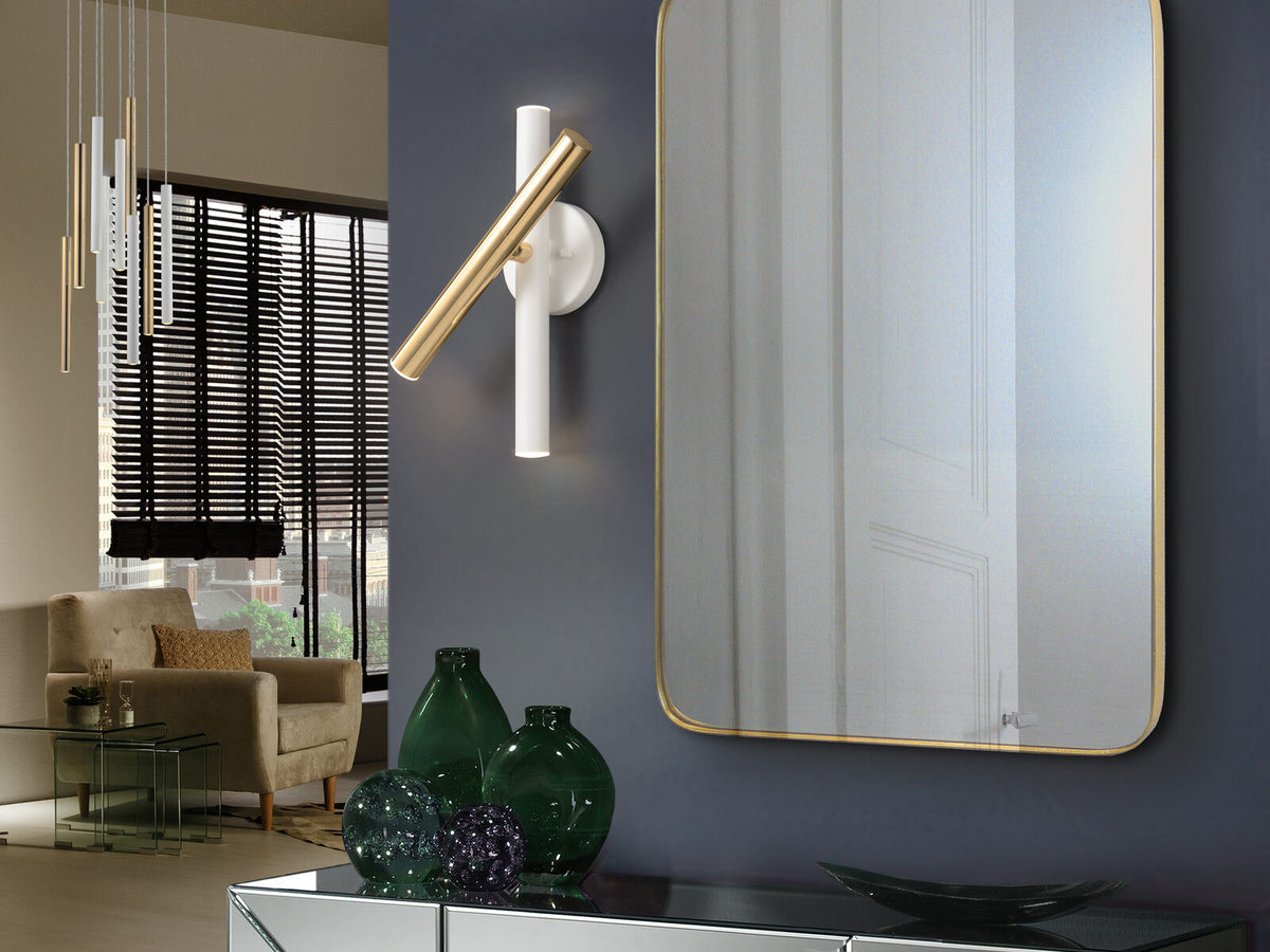 Aplique LED Varas 3 luces