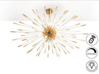 Lámpara de techo Evasión 9 luces dimable