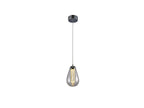 Lámpara colgante Taccia LED Ø12 cromo