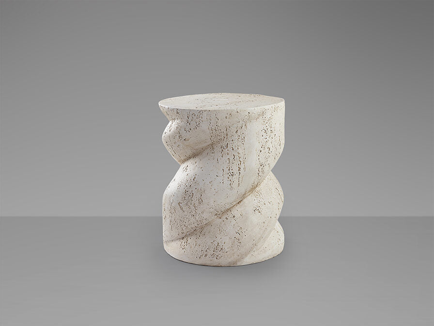 Mesa auxiliar Salomon blanco mate