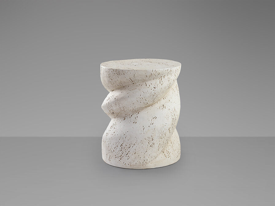 Mesa auxiliar Salomon blanco mate