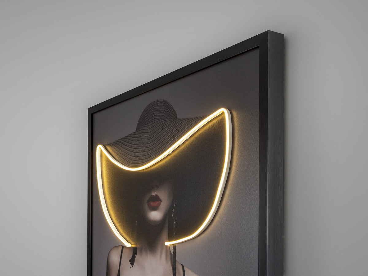 Cuadro con luz LED Pamela 80 × 120