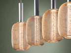 Lámpara de techo Micrón lineal 4 luces