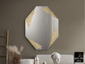 Espejo Laverna 120 × 92 pan de oro