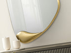 Espejo Daisy 121 × 68 pan de oro