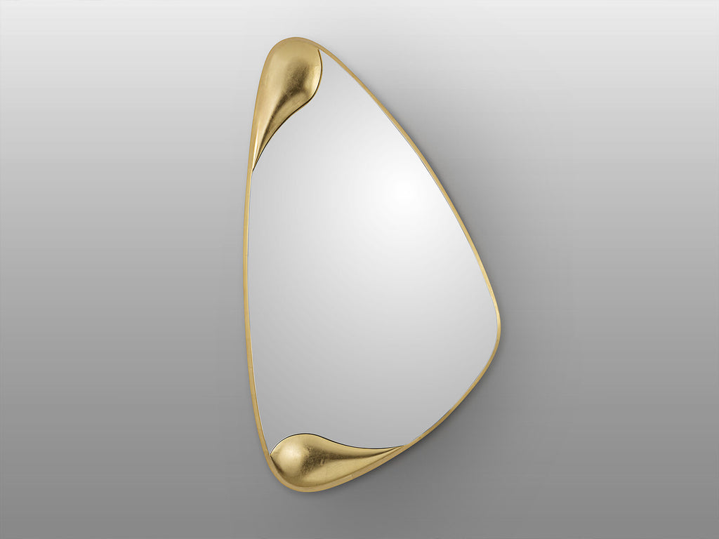 Espejo Daisy 121 × 68 pan de oro