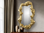 Espejo Tatum 151 × 95 pan de oro