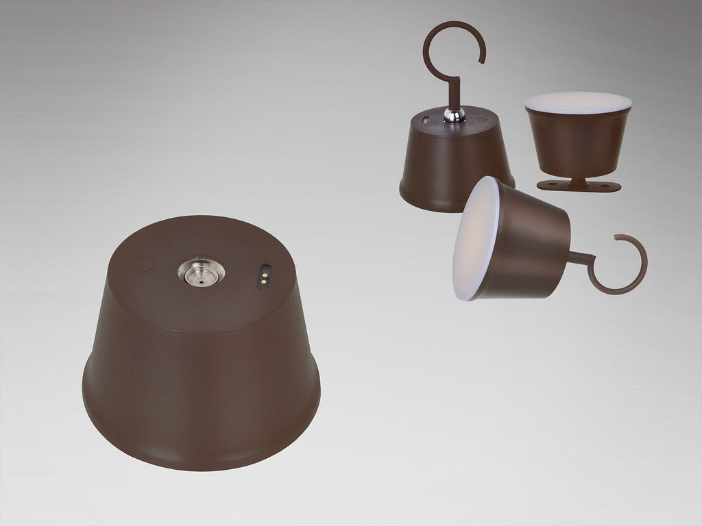 Lámpara de mesa portátil LED Cuco