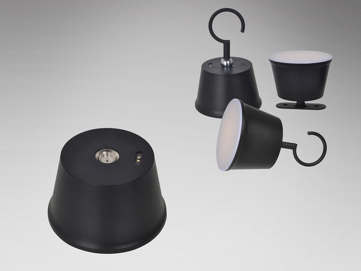 Lámpara de mesa portátil LED Cuco