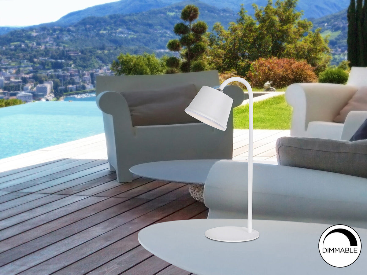 Lámpara de mesa portátil LED Cuco