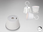 Lámpara de mesa portátil LED Cuco