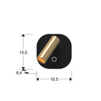 Aplique de lectura LED Biblos - medidas