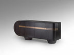 Aparador Luca 4 puertas roble oscuro