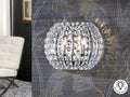 Aplique Diamond 2 luces cromo