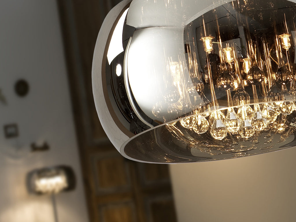 Lámpara de techo Argos 5 luces cromo Ø40