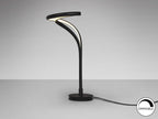 Lámpara de mesa Danza LED grande negro