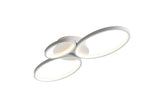 Plafón LED Sios 3 aros blanco