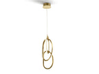 Lámpara de techo Nexo 3 luces oro brillo