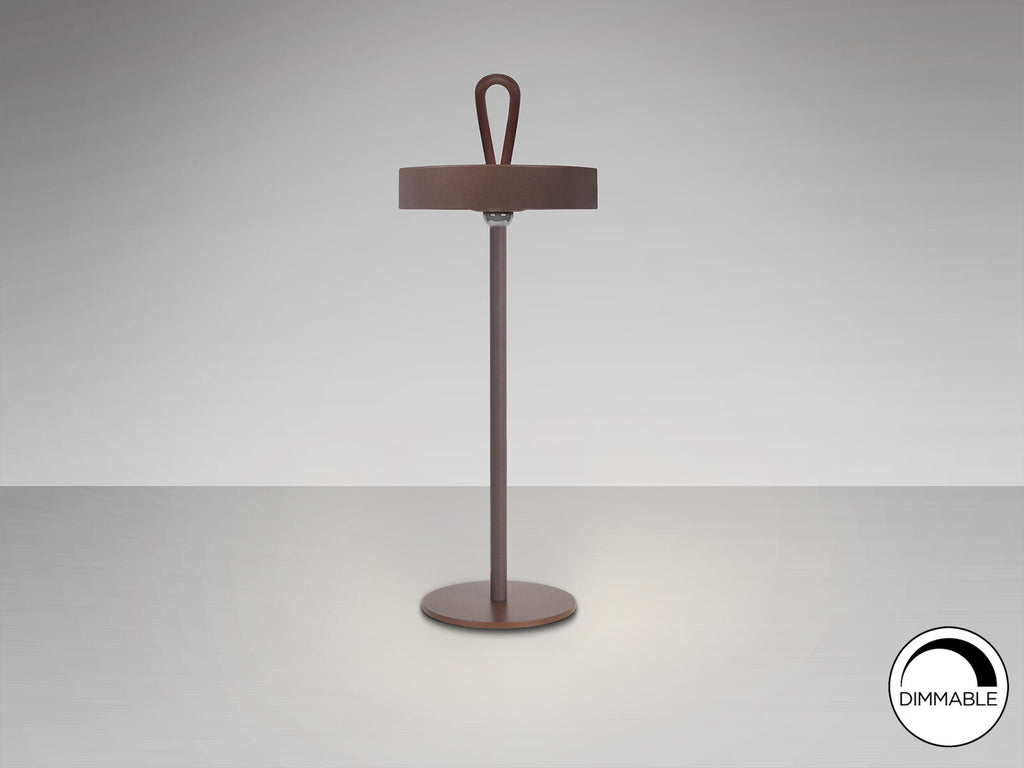 Lámpara de mesa portátil LED Gong