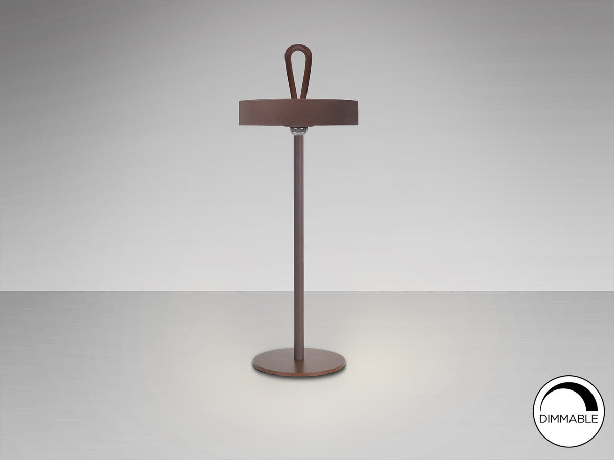 Lámpara de mesa portátil LED Gong