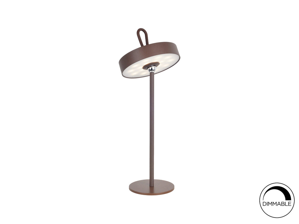 Lámpara de mesa portátil LED Gong