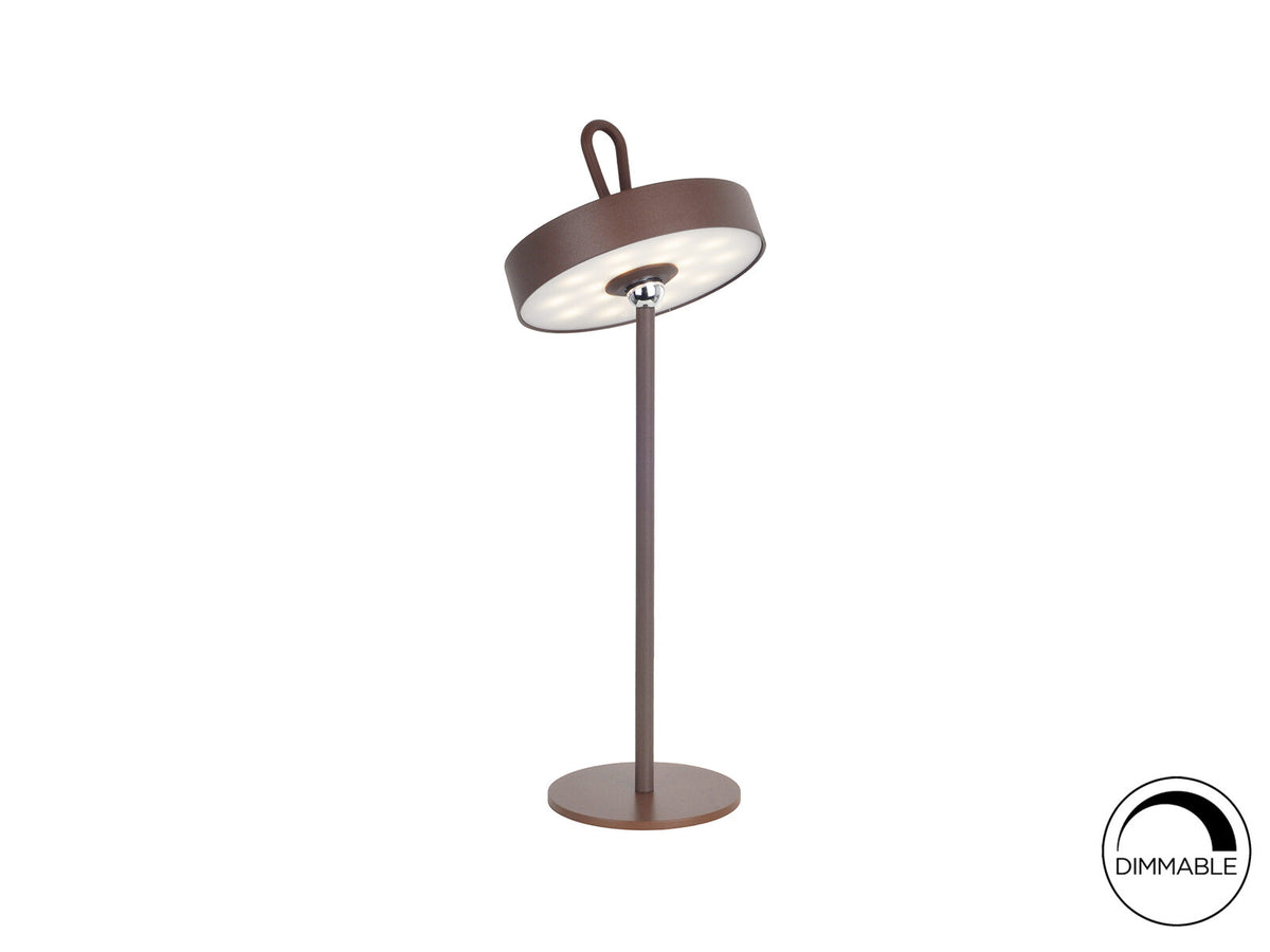 Lámpara de mesa portátil LED Gong
