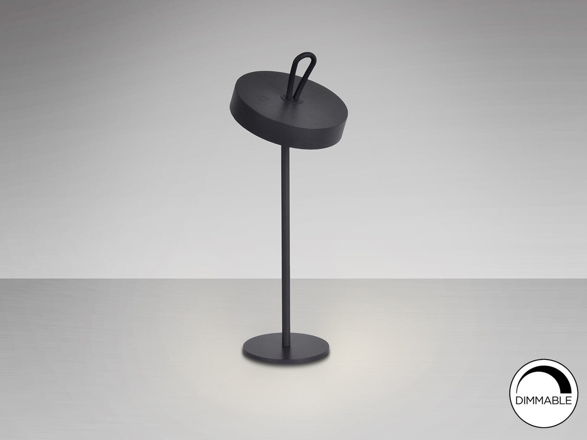 Lámpara de mesa portátil LED Gong