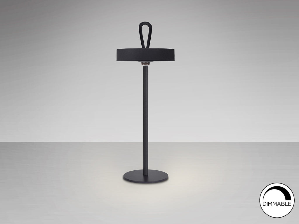 Lámpara de mesa portátil LED Gong